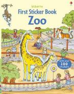 USBORNE FIRST STICKER BOOK : ZOO  Paperback