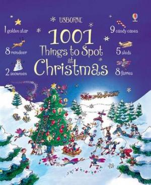 USBORNE : 1001 THINGS TO SPOT AT CHRISTMAS Paperback