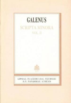 Galenus scripta minora