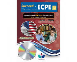 SUCCEED IN MICHIGAN ECPE 12 PRACTICE TESTS 2021 FORMAT MP3 CD