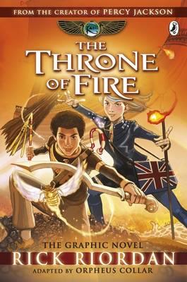 THE KANE CHRONICLES: THE THRONE OF FIRE: THE GRAPHIC NOVEL