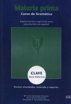 MATERIA PRIMA CURSO DE GRAMATICA CLAVES