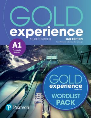 GOLD EXPERIENCE A1 Student's Book PACK (+ WORDLIST)