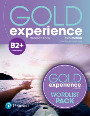 GOLD EXPERIENCE B2+ Student's Book PACK (+ WORDLIST)