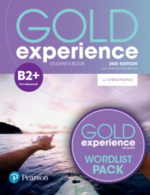 GOLD EXPERIENCE B2+ Student's Book PACK (+ ONLINE PRACTICE + WORDLIST)