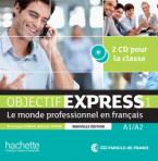 OBJECTIF EXPRESS 1 A1 + A2 CD AUDIO CLASS (2) N/E