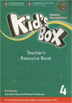 KID'S BOX 4 TEACHER'S BOOK  RESOURCE PACK (+ ONLINE AUDIO) UPDATED 2ND ED