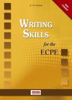 WRITING SKILLS ECPE Student's Book NEW FORMAT 2021