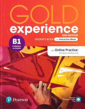 GOLD EXPERIENCE B1 Student's Book (+ INTERACTIVE EBOOK WITH ONLINE PRACTICE + DIGITAL RESOURCES & APP) 2ND ED