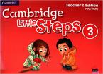 CAMBRIDGE LITTLE STEPS 3 Teacher's Book