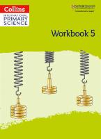 International Primary Science Workbook: Stage 5