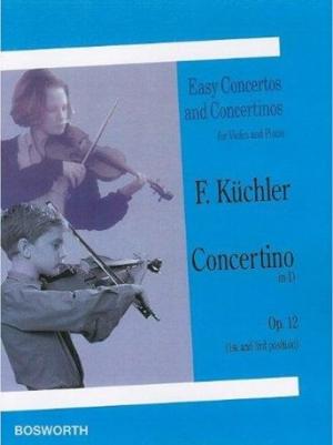 KUCHLER CONCERTINO IN D MAJOR OP.12 ΚΟΝΤΣΕΡΤΙΝΟ ΓΙΑ ΒΙΟΛΙ ΚΑΙ ΠΙΑΝΟ ΣΕ ΡΕ (D) ΜΑΤΖΟΡΕ