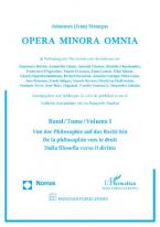 Opera Minora Omnia