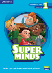 SUPER MINDS 1 FLASHCARDS 2ND ED