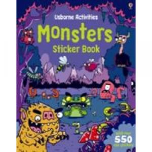 MONSTERS STICKER BOOK