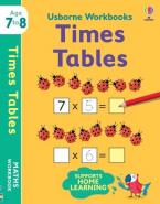 USBORNE WORKBOOKS TIMES TABLES 7-8