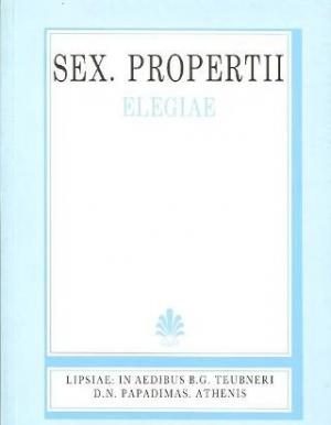 Sex. Propertii elegiae