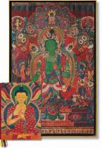 Thomas Laird. Murals of Tibet. Art Edition No. 41-80 'Green Tara, Gyantse K