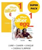 MON ALTER EGO 1 SUPER PACK (LIVRE + CAHIER + LEXIQUE + CADEAU SURPRISE)