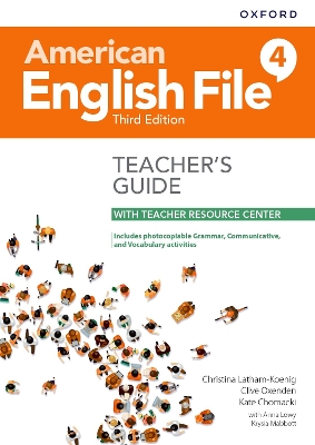 AMERICAN ENGLISH FILE 4 Teacher's Book GUIDE (+ DIGITAL RESOURCES) 3RD ED