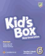 KID'S BOX NEW GENERATION 6 Teacher's Book (+ DIGITAL PACK)