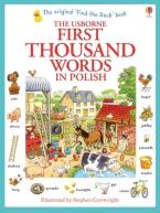 USBORNE : FIRST THOUSAND WORDS IN POLISH Paperback