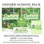 OXFORD DISCOVER 4 (2ND) MIDI SUPPLEMENT (Student's Book+ Workbook (WITH ONLINE)+ VOCABULARY & GRAMMAR SUPPLEMENT + PACK READER) - 03860