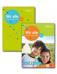 WIR ALLE A1 ÜBUNGSBUCH (+Audios-online+KLETT BOOK-APP+Trainingsheft)