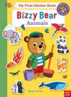 BIZZY BEAR : MY FIRST STICKER BOOK - ANIMALS Paperback