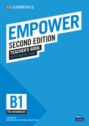 EMPOWER B1 Teacher's Book (+ DIGITAL PACK) 2ND ED