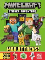 MINECRAFT STICKER ADVENTURE: MOB ATTACKS! Paperback