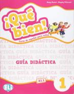 ¡QUÉ BIEN! 1 - Teacher's Book + 2 AUDIO CDS