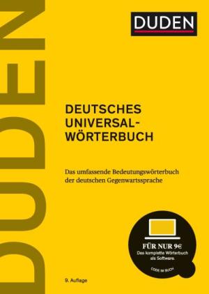 DUDEN DEUTSCHES UNIVERSAL-WORTERBUCH 10TH ED HC