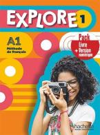 EXPLORE 1 PACK LIVRE + VERSION NUMERIQUE