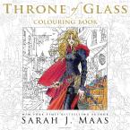 THRONE OF GLASS COLOURING BOOK Paperback