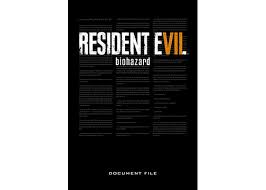 RESIDENT EVIL 7 : BIOHAZARD DOCUMENT FILE Paperback