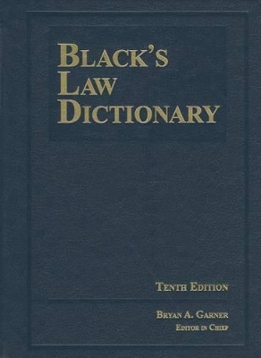 BLACK'S LAW DICTIONARY