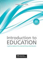 Introduction to Education (2nd Edition)