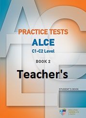 PRACTICE TESTS FOR THE ALCE C1-C2 LEVEL 2 Teacher's Book (+ AUDIO CDS (6))