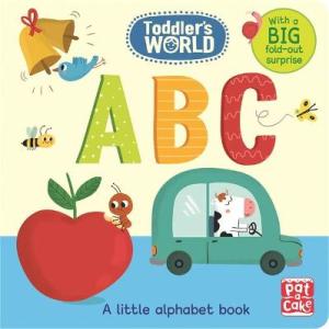 ABC: A LITLE ALPHABET BOARD BOOK WITH A FOLD OUT SURPRISE (TODDLER'S WORLD)  HC BBK