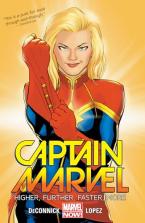 CAPTAIN MARVEL VOLUME 1: HIGHER, FURTHER, FASTER, MORE   Paperback