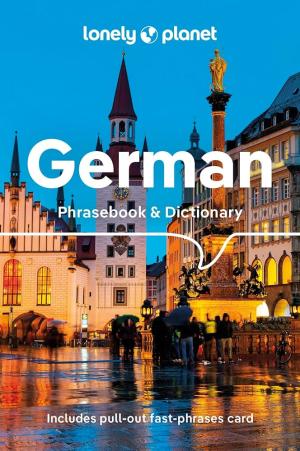 LONELY PLANET GERMAN PHRASEBOOK & DICTIONARY 8 LANGUAGE - END DATE 30/4/2030