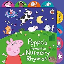 PEPPA PIG: PEPPA’S FAVOURITE NURSERY RHYMES : TABBED BOARD BOOK HC BBK