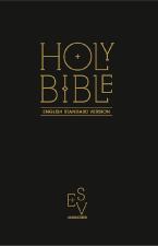 Holy Bible: English Standard Version (ESV) Anglicised Black Gift and Award edition