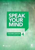 SPEAK YOUR MIND 4 Teacher's Book (+ Teacher's Book APP)