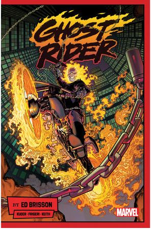 GHOST RIDER BY ED BRISSON    Paperback