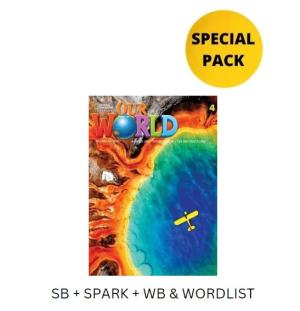 OUR WORLD 4 SPECIAL PACK FOR GREECE (Student's Book + SPARK + Workbook & WORDLIST) BRIT. ED 2ND ED