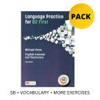 LANGUAGE PRACTICE FOR B2 FIRST (Student's Book + VOCABULARY + MORE EXERCISES) GREEK EDITION 5TH ED N/E