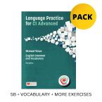 LANGUAGE PRACTICE FOR C1 ADVANCED (Student's Book + VOCABULARY + MORE EXERCISES) 4TH ED N/E