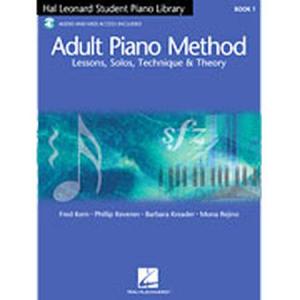 HAL LEONARD ADULT PIANO METHOD ( + ON LINE AUDIO) - BOOK 1